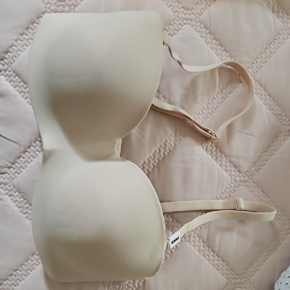 PINK Victoria's Secret Light Beige Bra